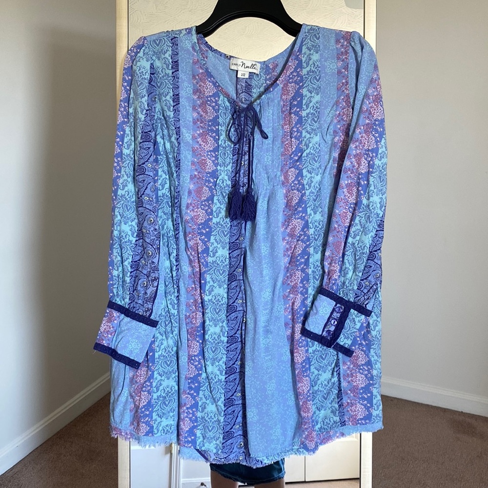 Simply Noelle peasant style tunic - Picture 5 of 7